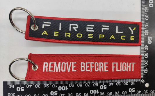 (Employee) Remove Before Flight Keychain